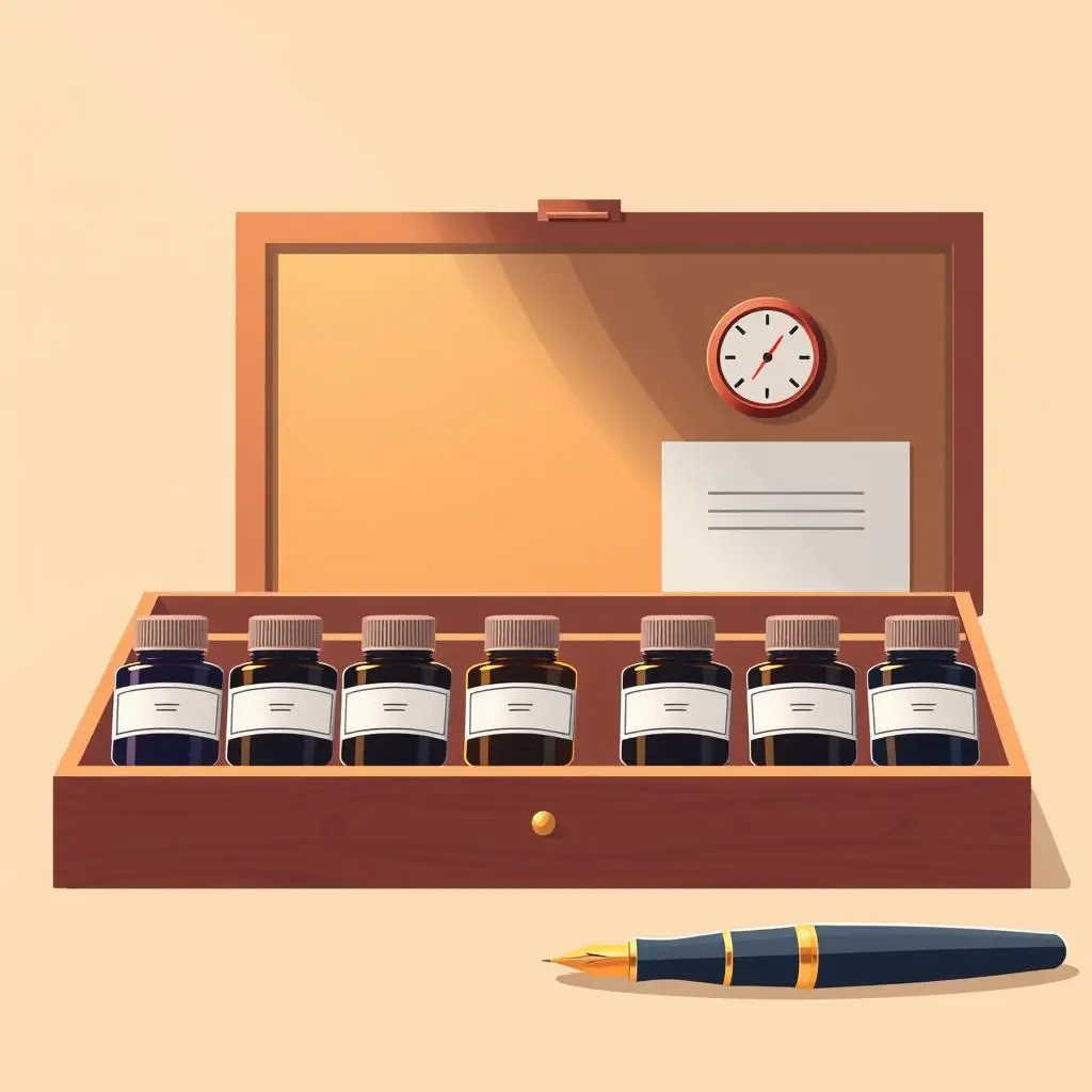 Fountain Pen Ink Storage and Preservation: Essential Tips for Long-Lasting Inks