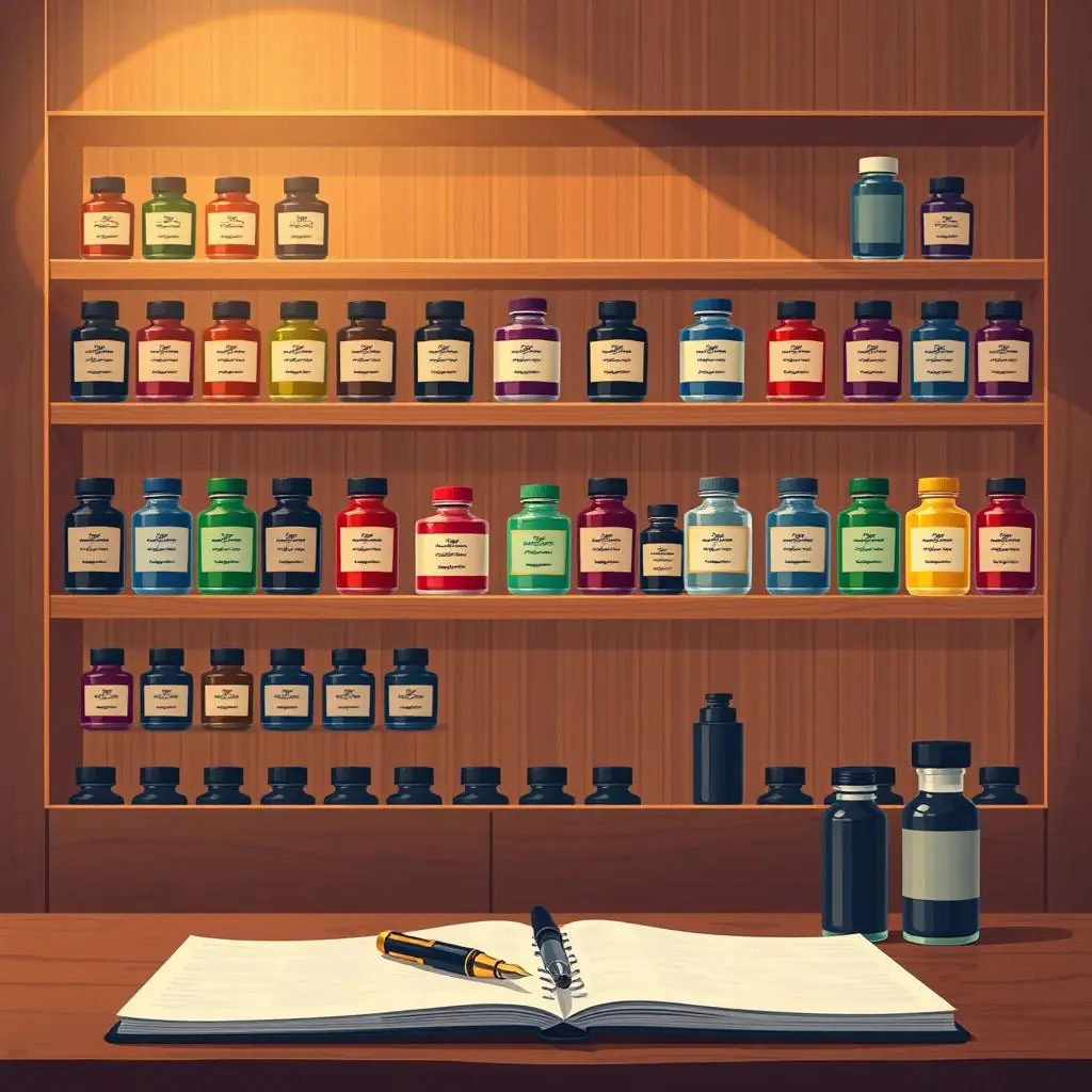 Creating Your Personal Fountain Pen Ink Collection: A Thoughtful Beginner's Guide