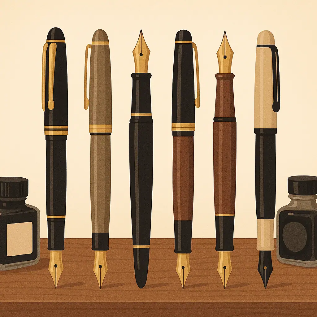 Beginner Fountain Pen Comparison: Top 5 Models Side by Side
