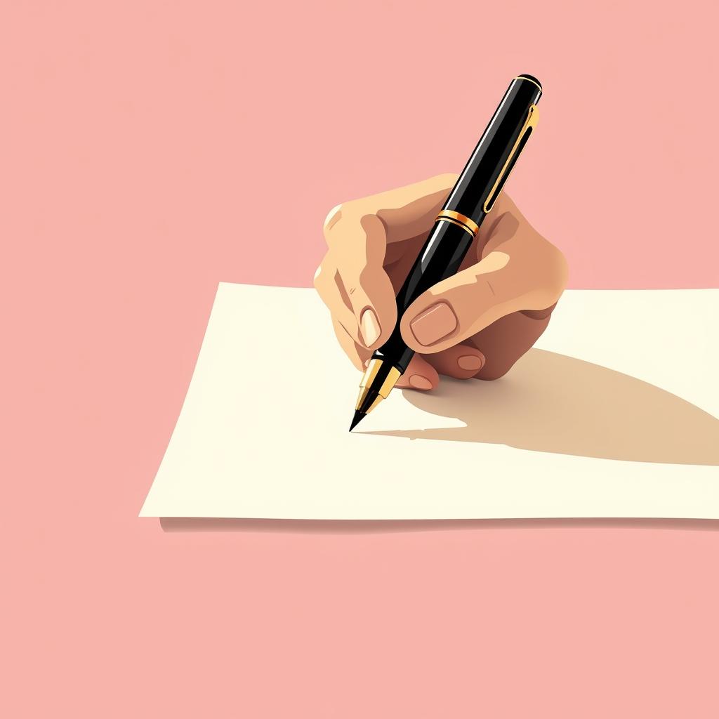 how to write with fountain pen