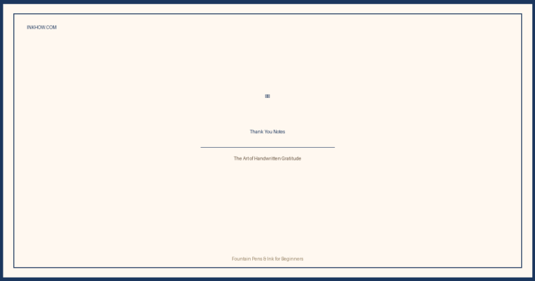 handwritten thank you notes